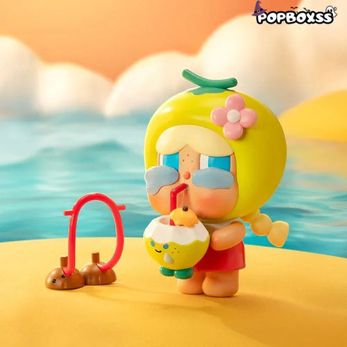 CRYBABY coconut green figure