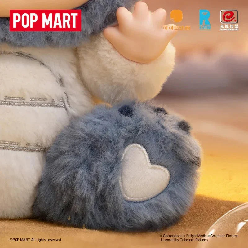 Pop Mart Nezha: The Devil Boy Conquers the Dragon King Hugging Series Vinyl & Plush White Dragon Ao Bing