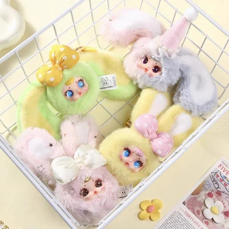 MM Candy Bunny V2 Series Plush Keychain Dolls. Blind Box