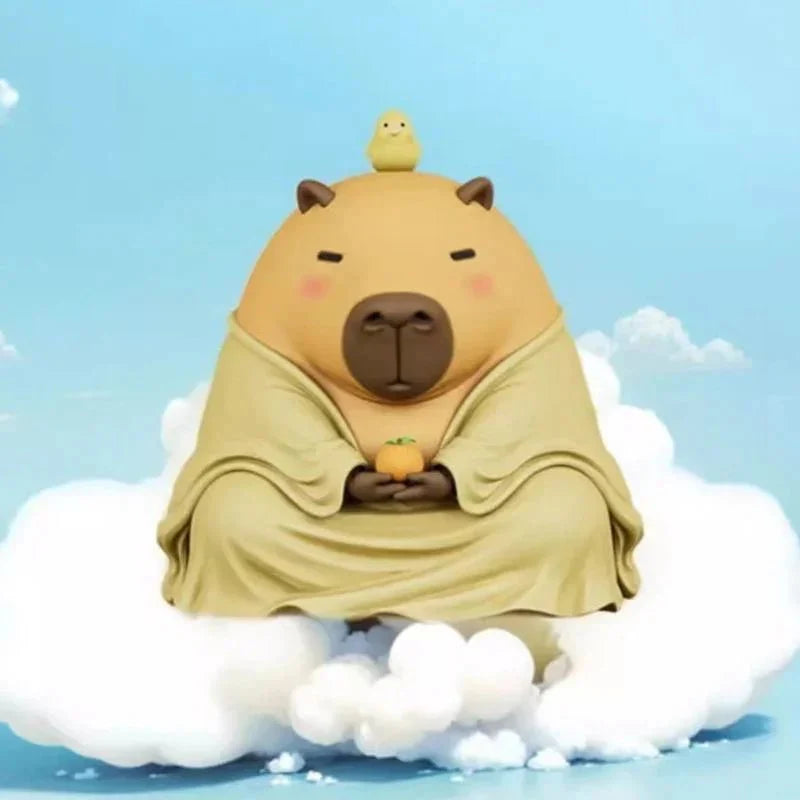 Luck Moai Capybara Series Figures. Blind Box