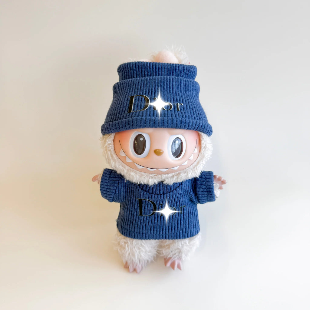 Labubu Classic Knitwear Outfit Set – Winter Edition