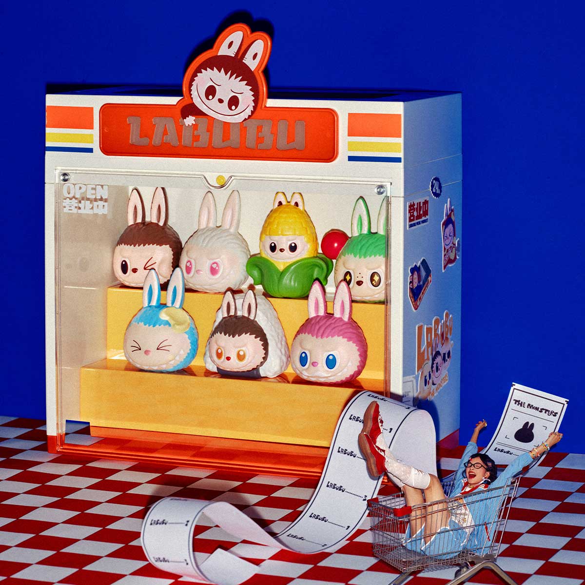 THE MONSTERS Wacky Mart Series-Display Container