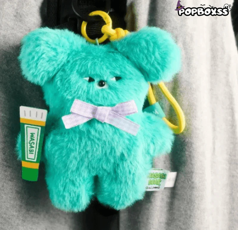 WASABI Bear Flavor Series Plush Keychain Blind Box
