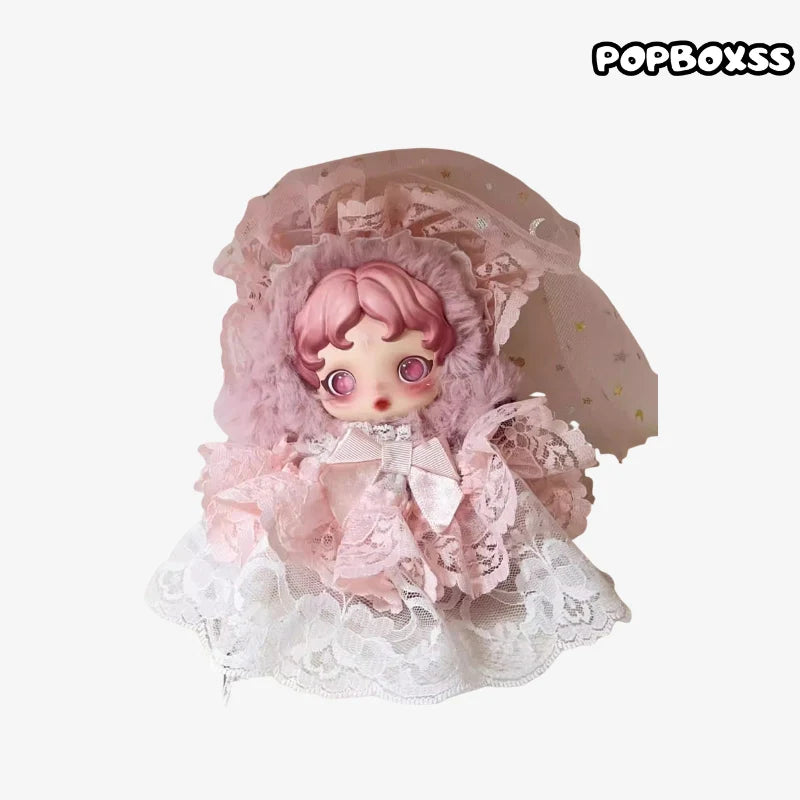 skullpanda clothes Pink dress (dress veil)