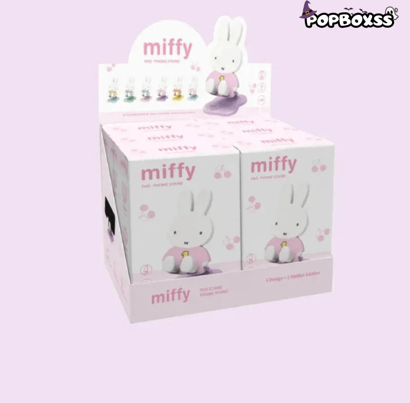 Miffy Folding Phone Stand Series Figures. Blind Box