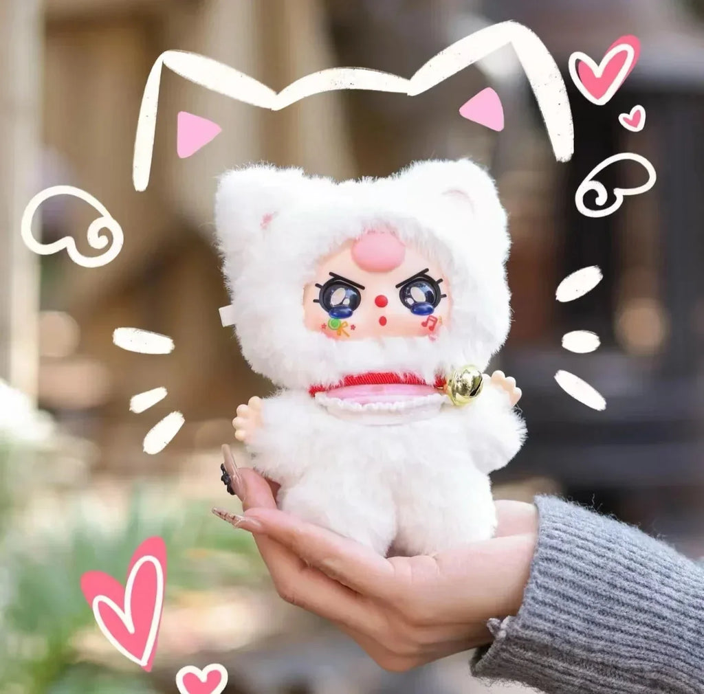 Baby Three Billionaires Cat Series Plush Dolls. Blind Box