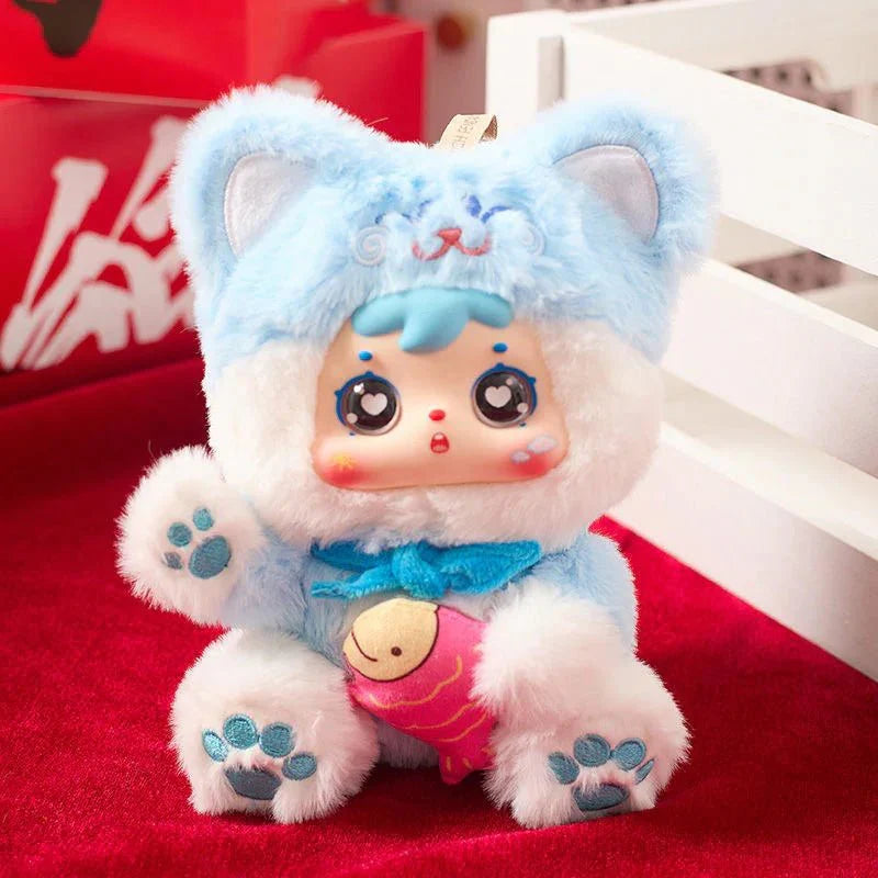 Samuel Lucky Cat Series Plush Pendant. Blind Box