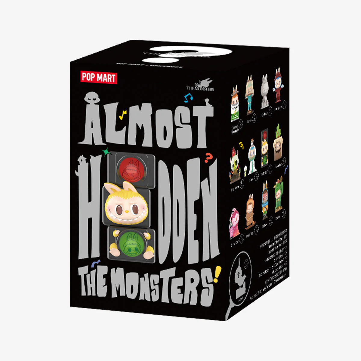 The Monsters LABUBU Almost Hidden Series Figures. Blind Box