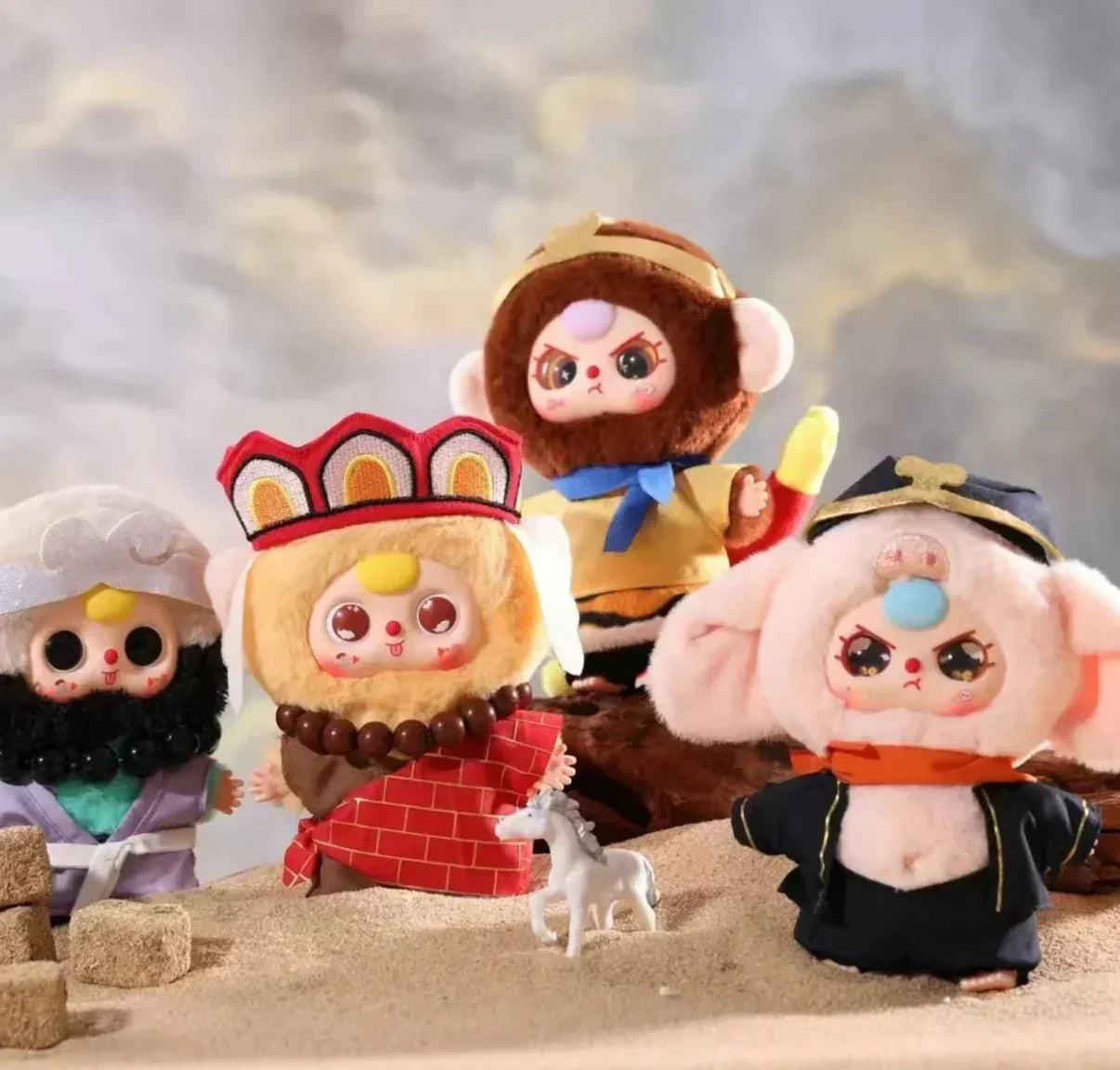 Baby Three Havoc in Heaven Series Plush Dolls. Blind Box