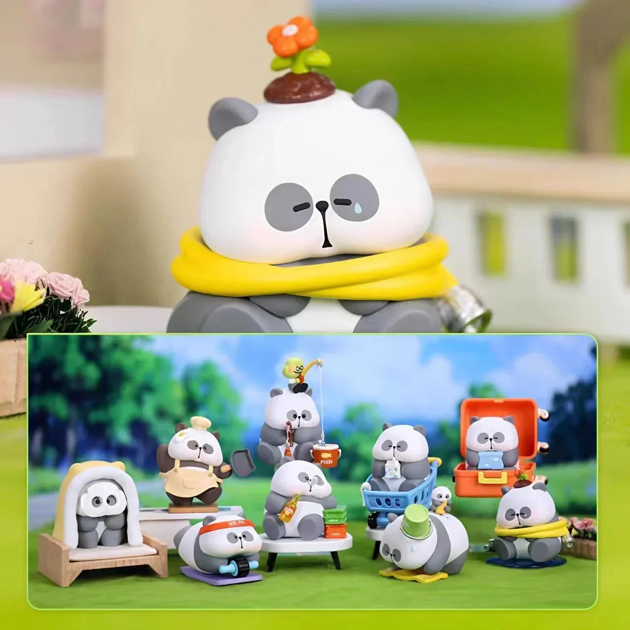 MR.PA No Work Today Series Figures. Blind Box