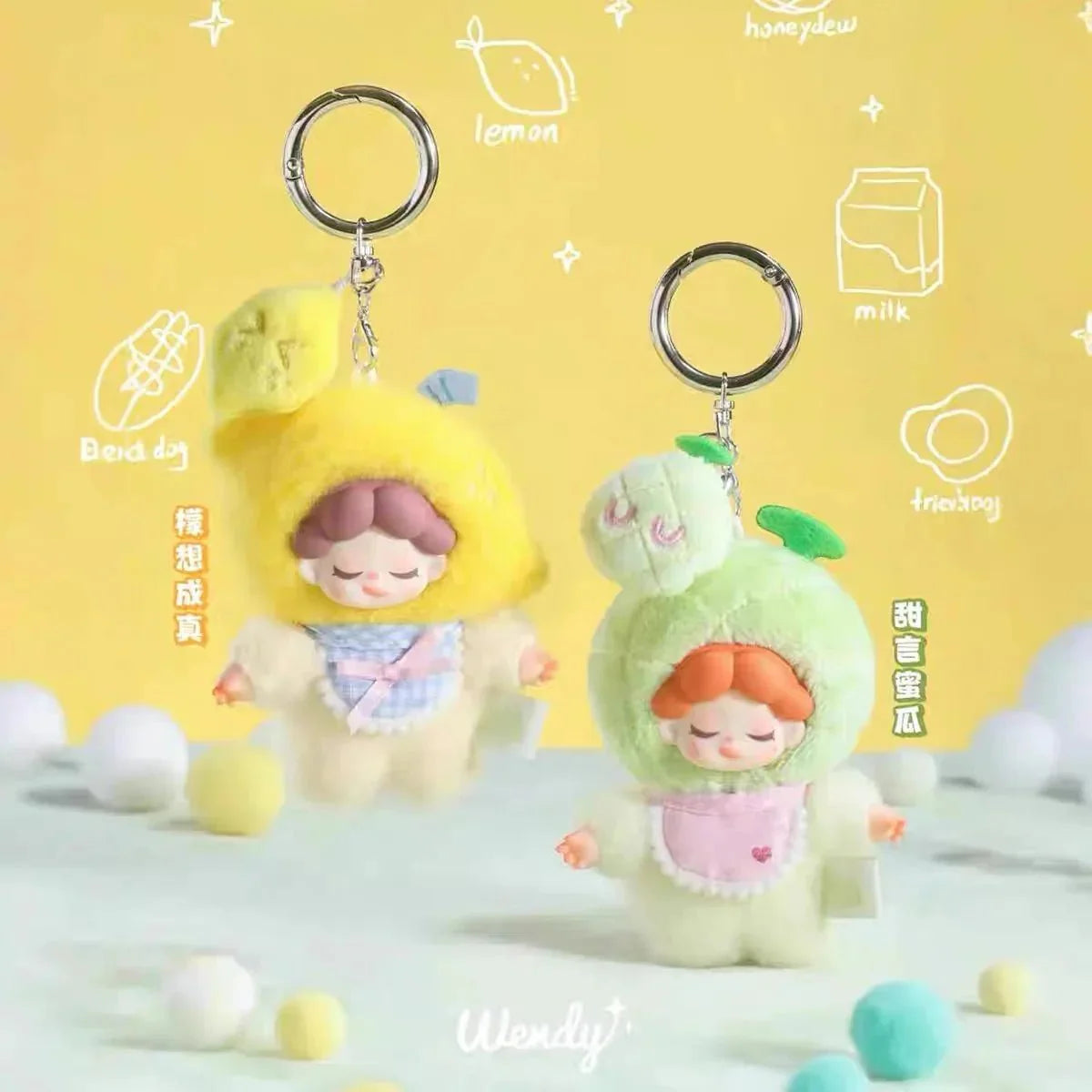 Wendy Fruity Party Series Mini Plush Dolls. Blind Box