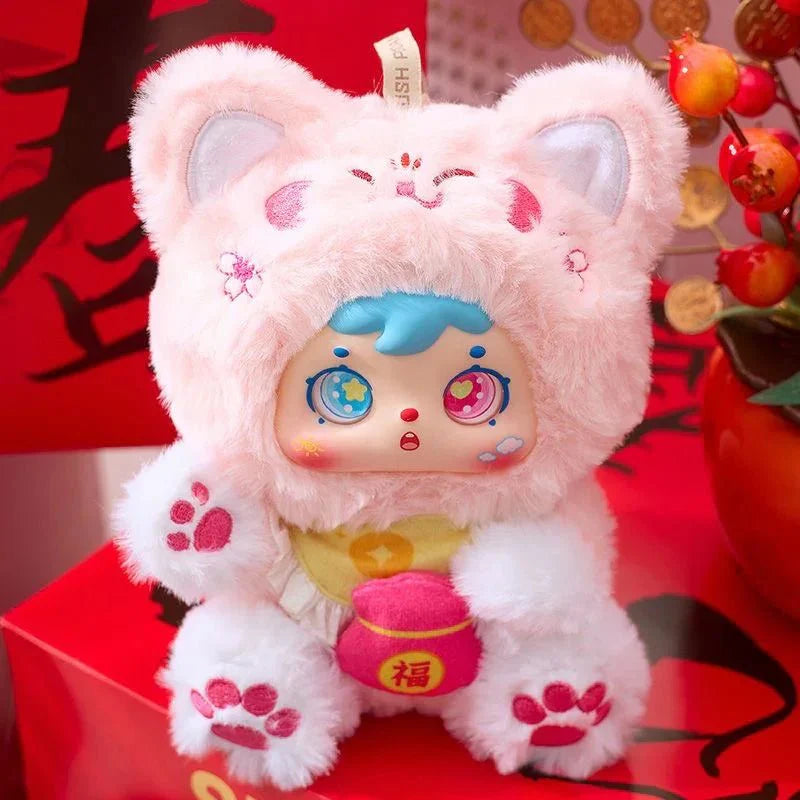 Samuel Lucky Cat Series Plush Pendant. Blind Box