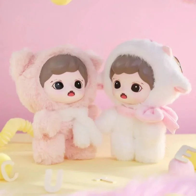 Baby Zoraa Fluffy Cabin Series Vinyl Plush Dolls. Blind Box