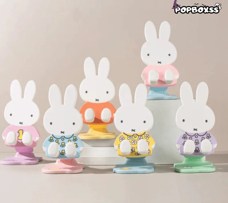 Miffy Folding Phone Stand Series Figures. Blind Box