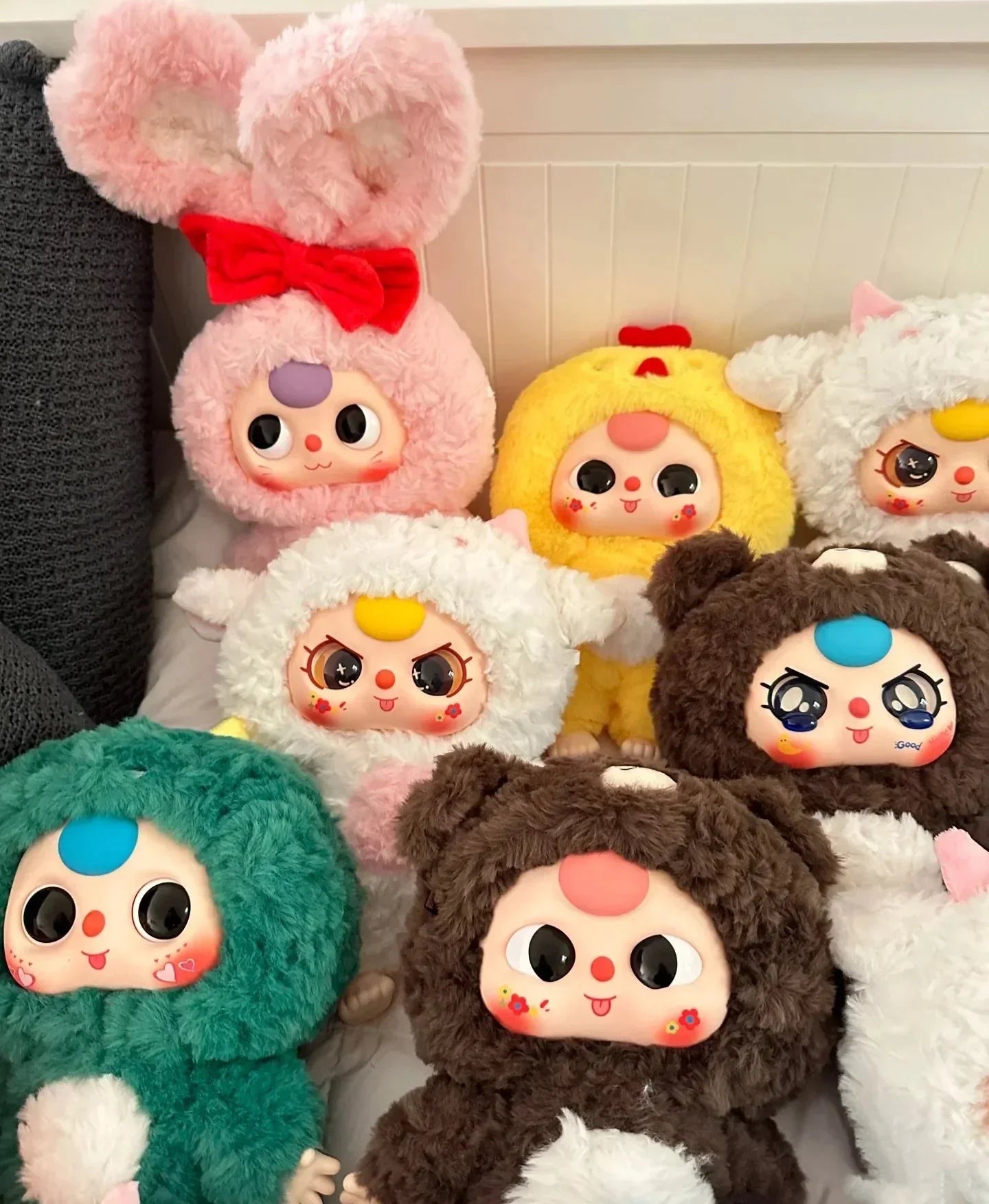 Baby Three-400% Big Baby Series Plush Dolls. Blind Box