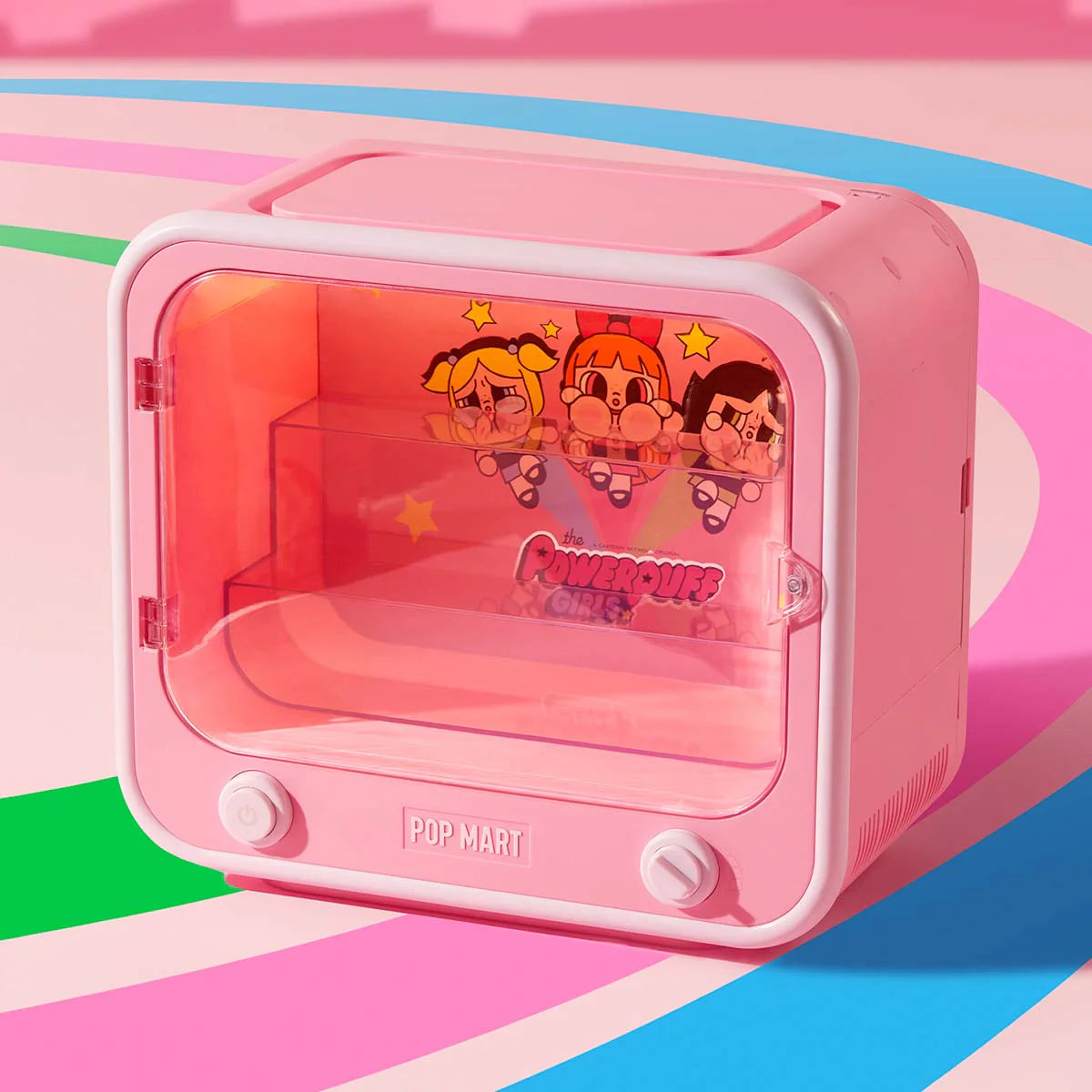CRYBABY × Powerpuff Girls Series-TV Set Luminous Display Container