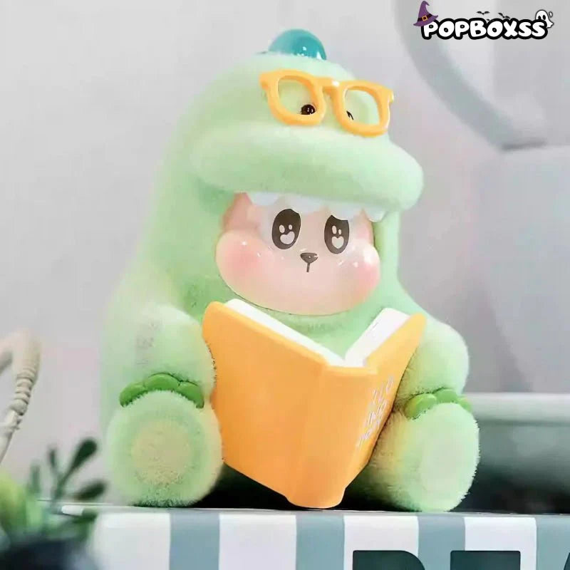 THE SLLO Dinosaur Series PVC Figures. Fuzzy Blind Box