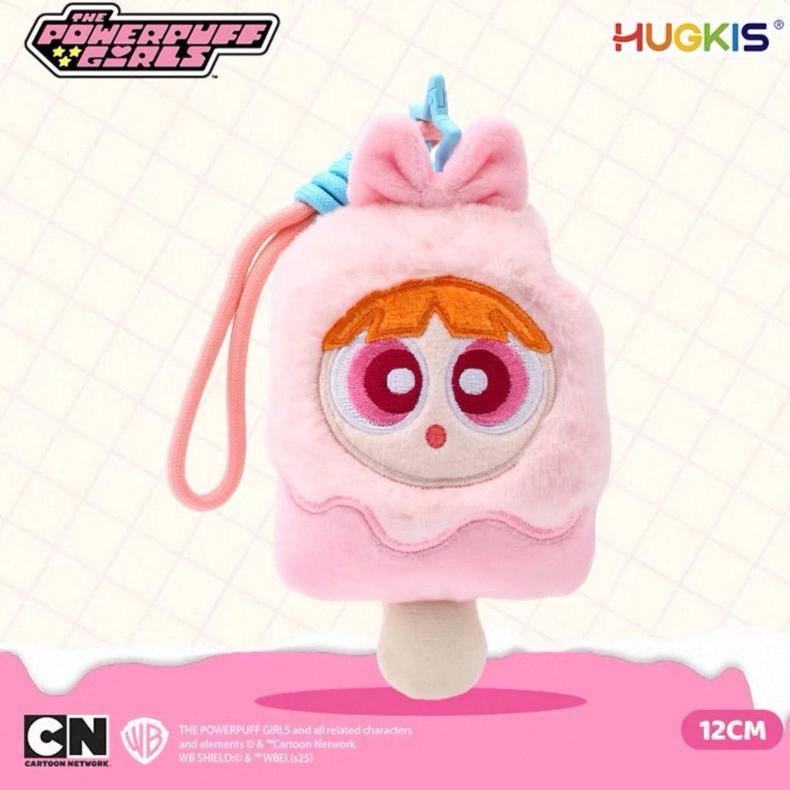 HUGKIS The Powerpuff Girls Popsicle Plush Pendant Ice Cream Doll