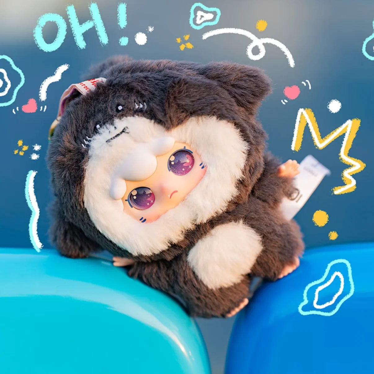 baby three kimipapa Animal series plush blind box