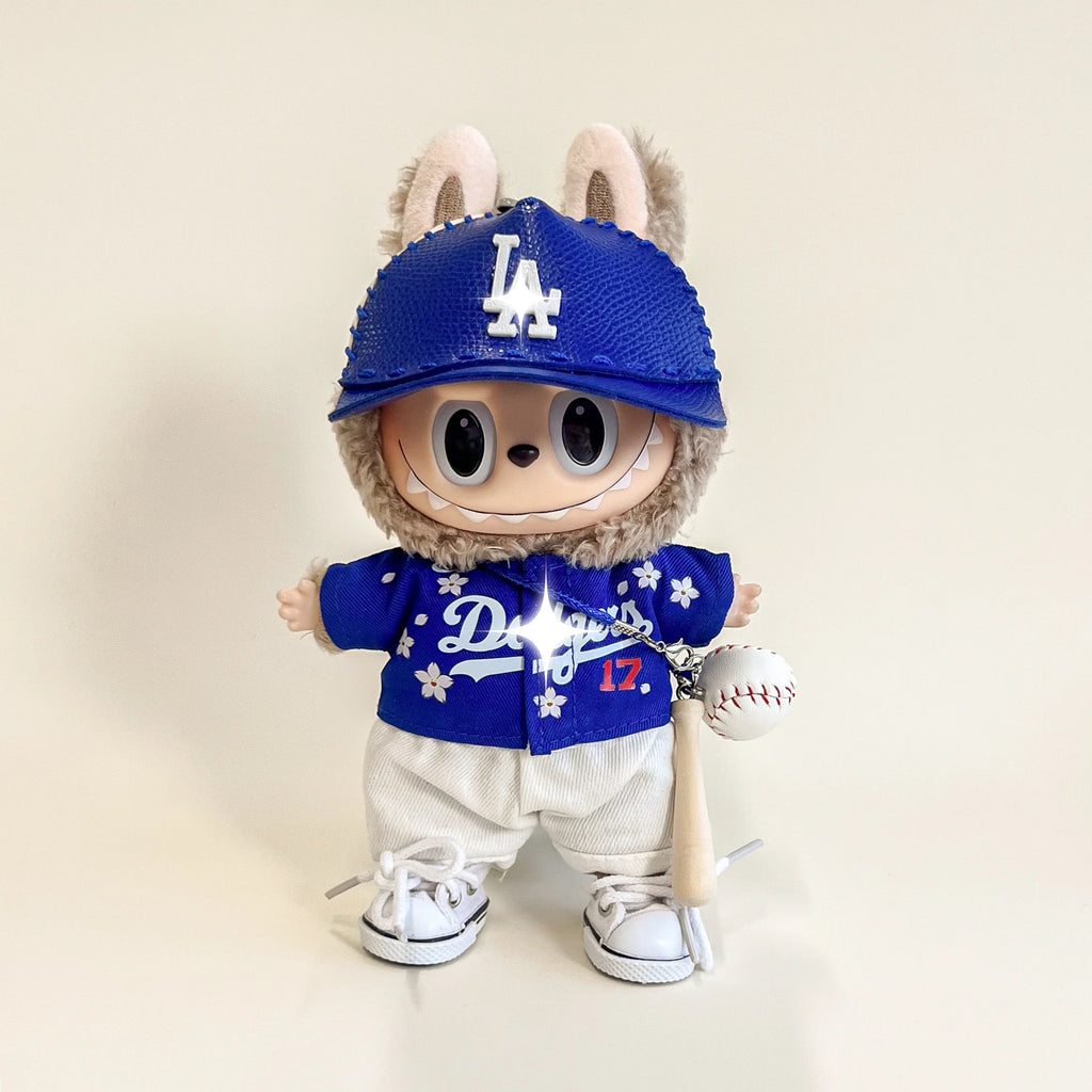 Labubu Baseball Outfit Set – Tokyo Edition