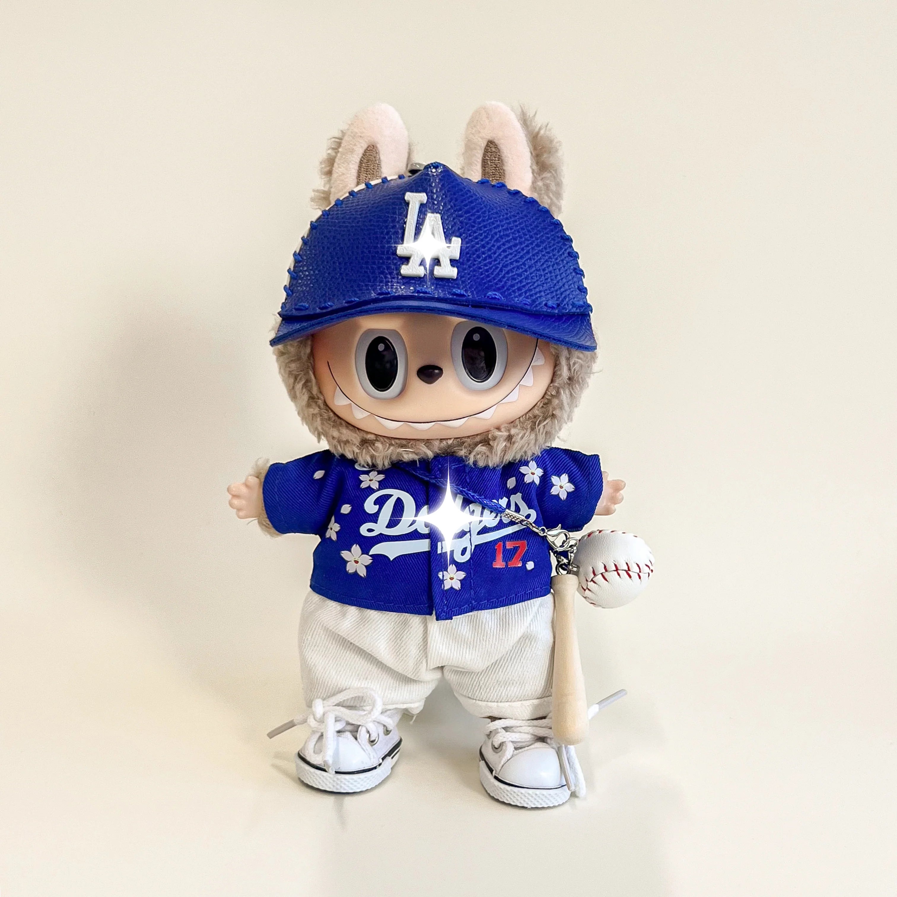 Labubu Baseball Outfit Set – Tokyo Edition