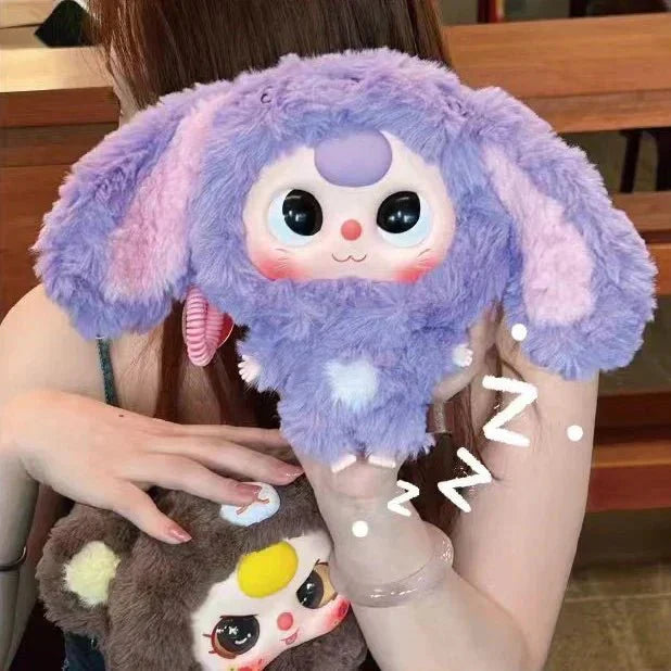 Baby Three - Big Head Baby Zipper Bag Plush Dolls. Blind Box