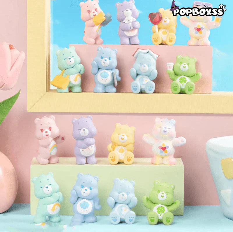 Care Bears Little Things Series Cubby Face Mini Beans Figures, Blind Bag