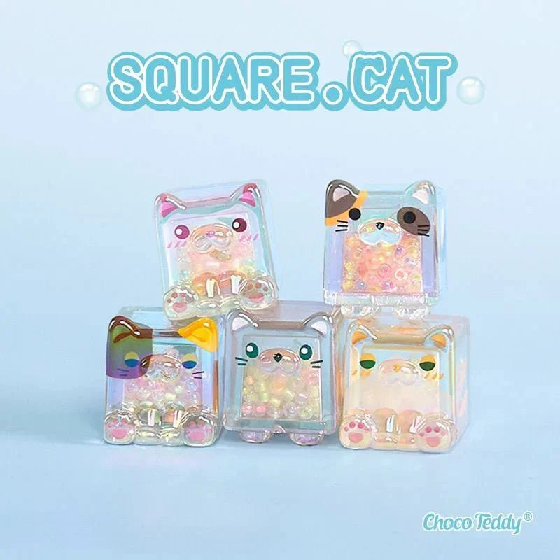 Mini Square Cat Ice Cool Series Blind Bag