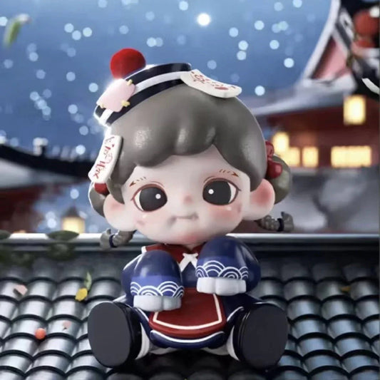 Zoraa Baby Zombie Figurine. Hanging Card