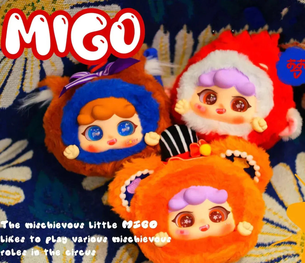 MIGO Dream Circus Series Plush Dolls. Blind Box