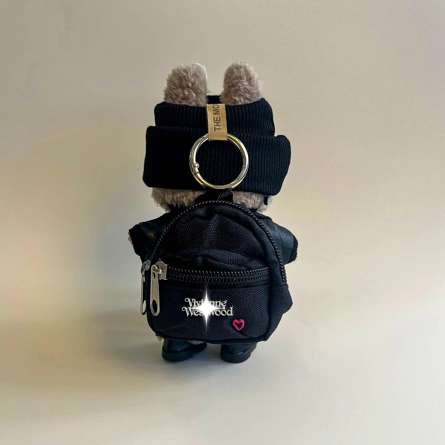Labubu Punk Street Outfit Set
