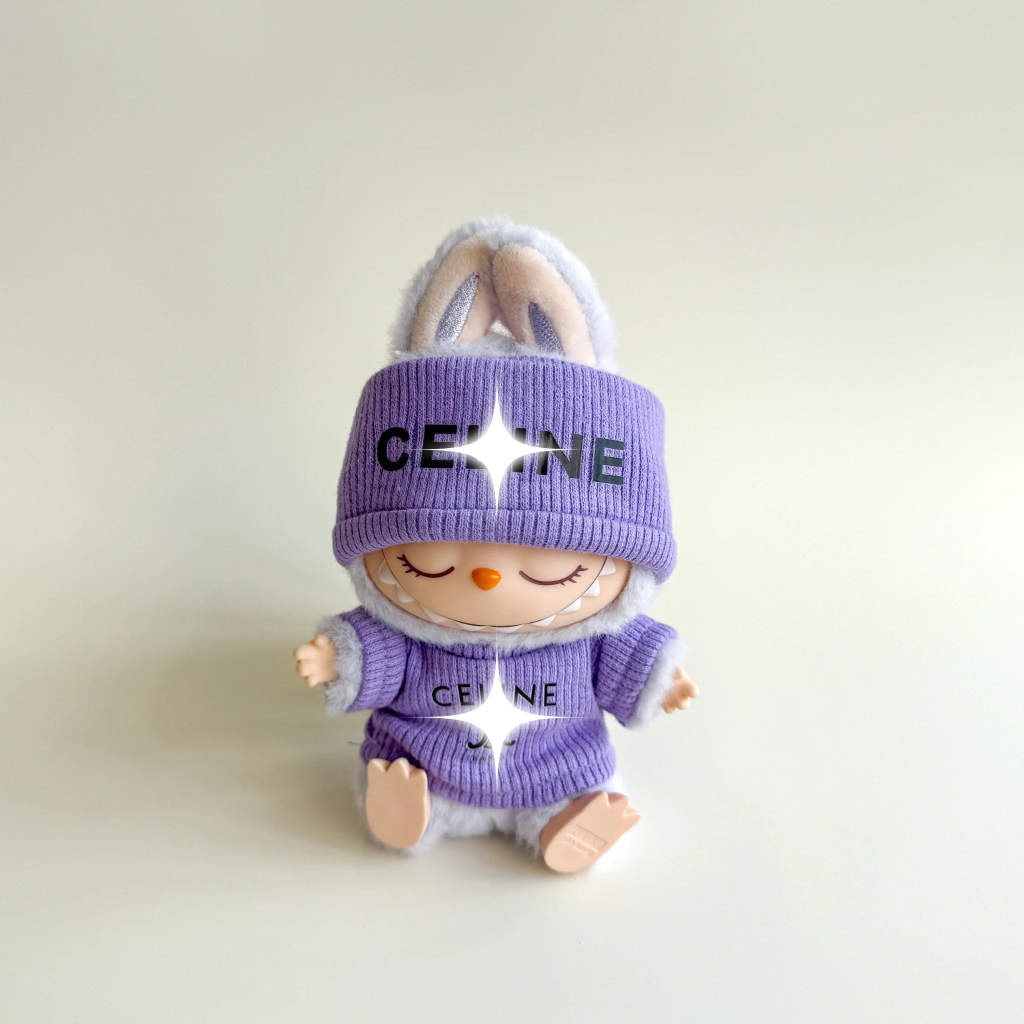 Labubu Signature Knitwear Set – Logo Edition