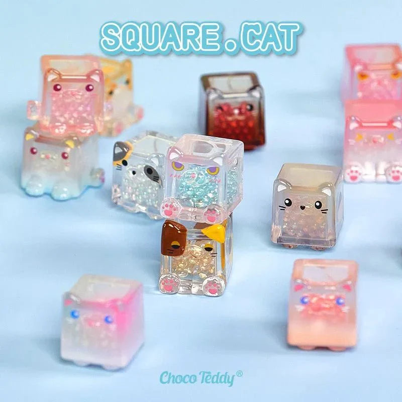 Mini Square Cat Ice Cool Series Blind Bag