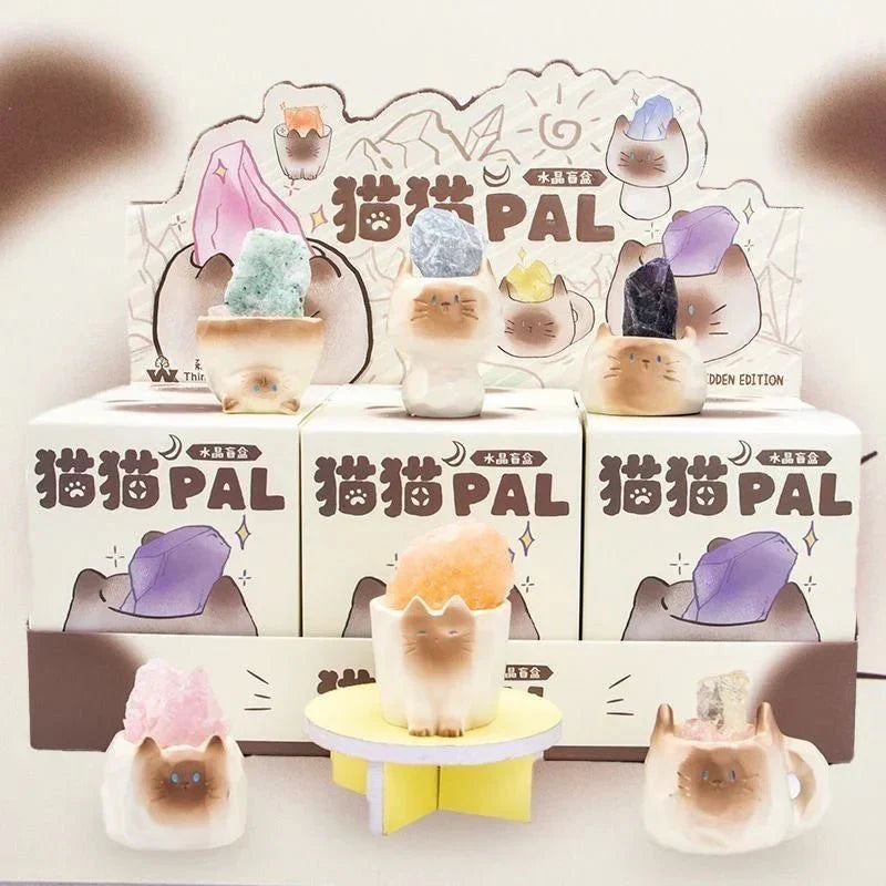 CAT PAL Crystal Series Figures. Blind Box