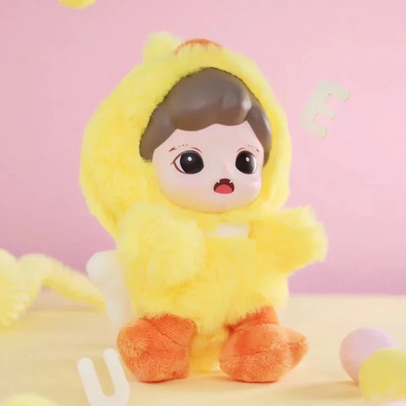 Baby Zoraa Fluffy Cabin Series Vinyl Plush Dolls. Blind Box