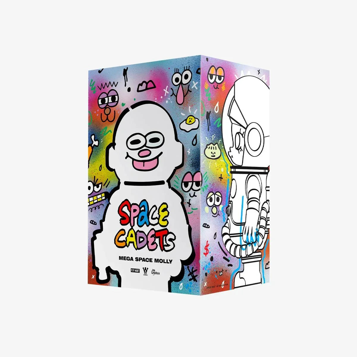 MEGA SPACE MOLLY 400% JON BURGERMAN SPACE CADETS Series Figures. Blind Box