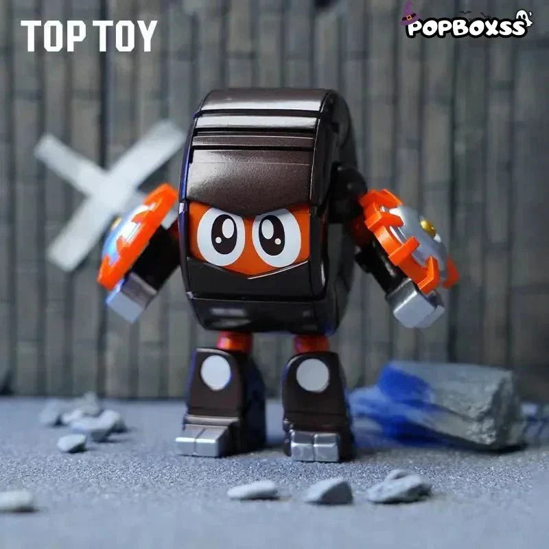 TOPTOYBN FQ Iron Armor Little Treasure Blind Box Second Bomb Kabuda Shark Fish Chili Pepper