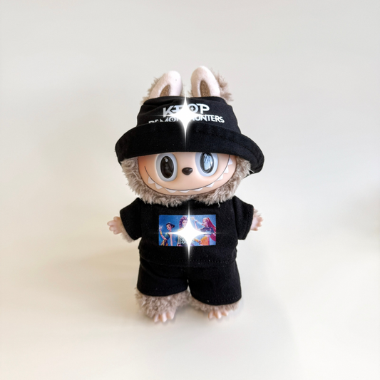 Labubu Black Hunters Inspired Outfit Set