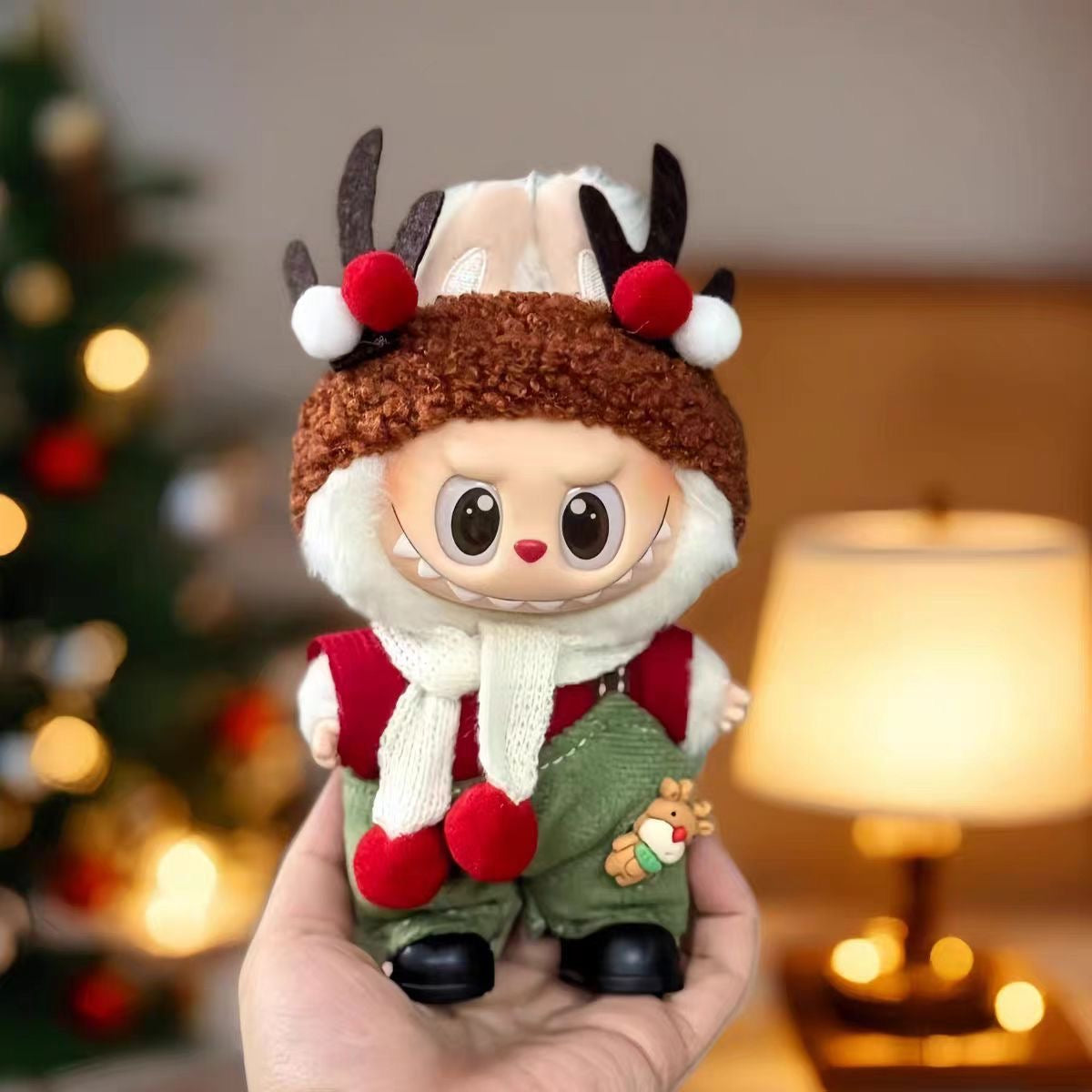 Labubu clothes Christmas Outfit Elk Labubu clothes