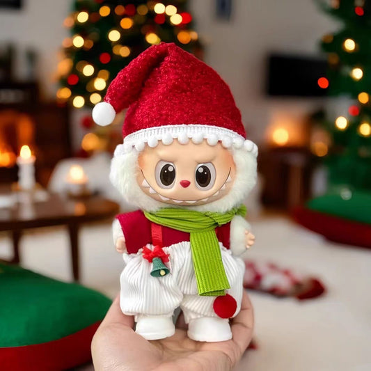Labubu clothes Christmas Outfit Santa Claus Labubu clothes