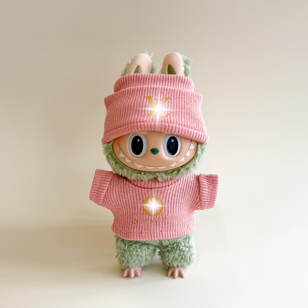 Labubu Golden Monogram Winter Set – Collector Edition