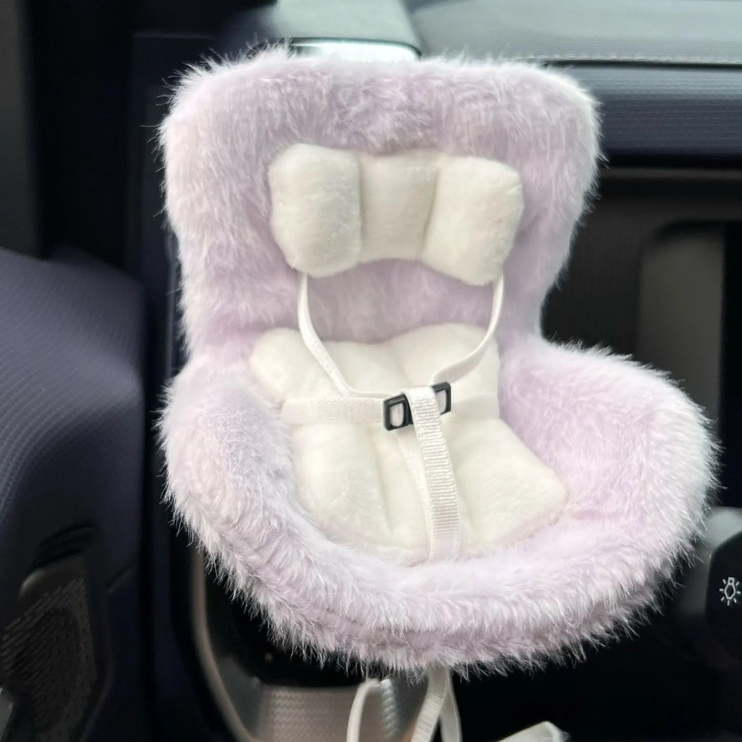 Labubu Plush Car Seat - Pastel Collection (5 Colors)