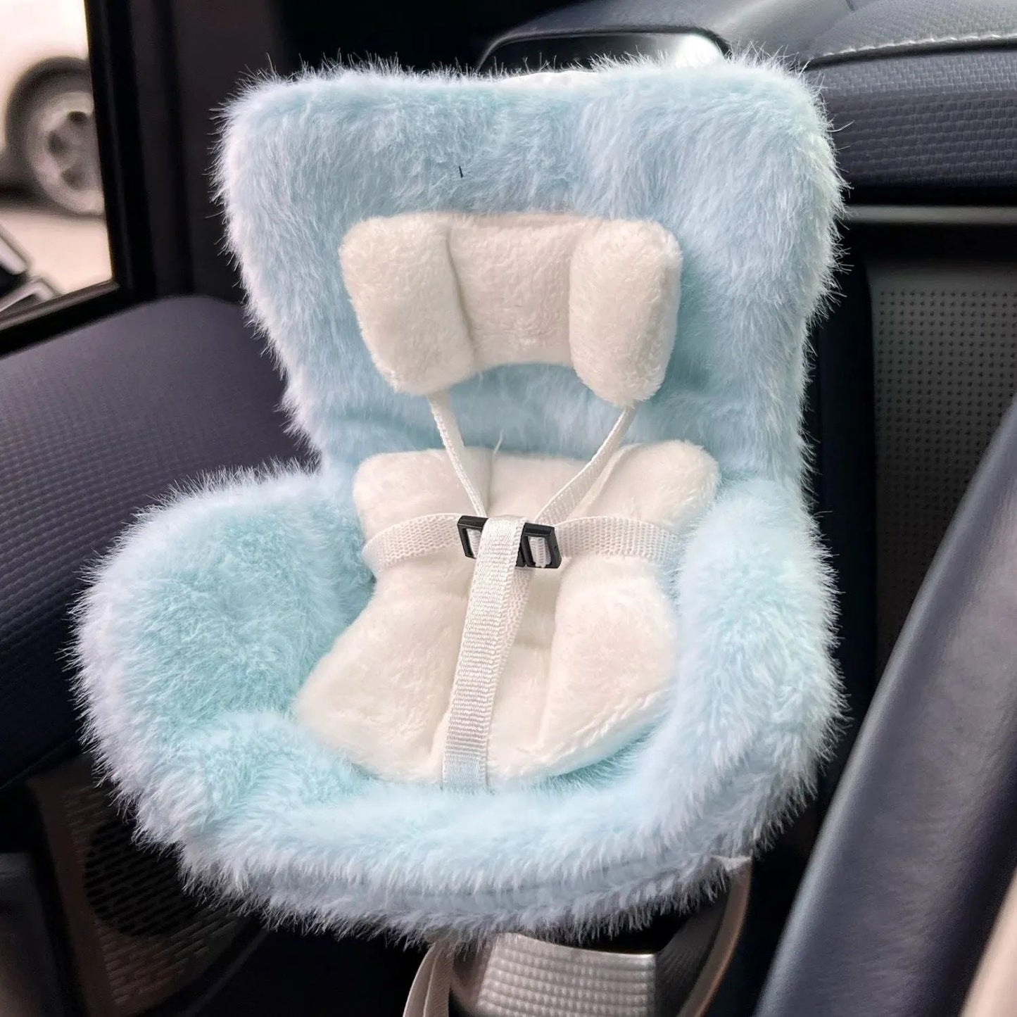 Labubu Plush Car Seat - Pastel Collection (5 Colors)