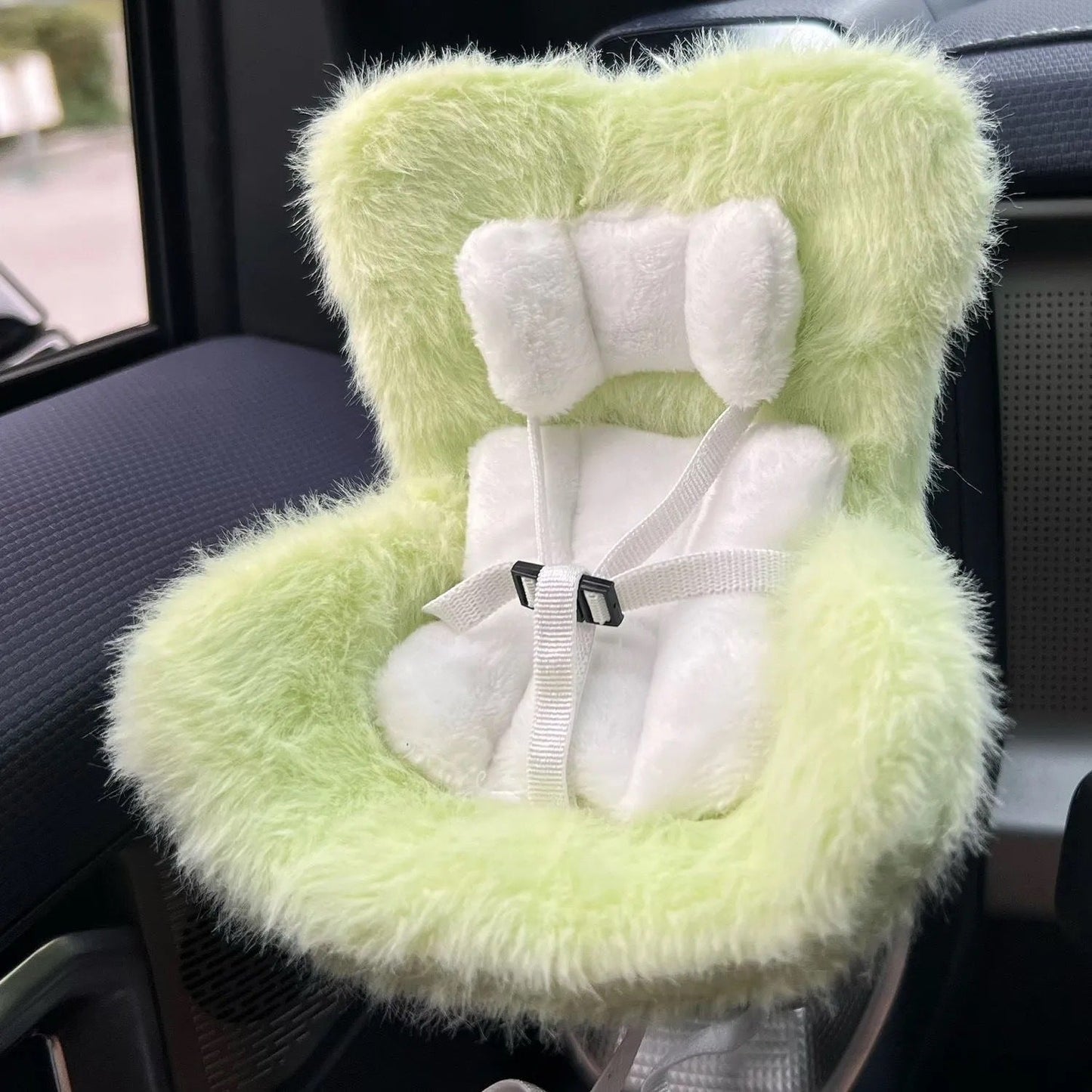 Labubu Plush Car Seat - Pastel Collection (5 Colors)
