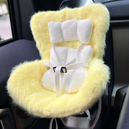 Labubu Plush Car Seat - Pastel Collection (5 Colors)