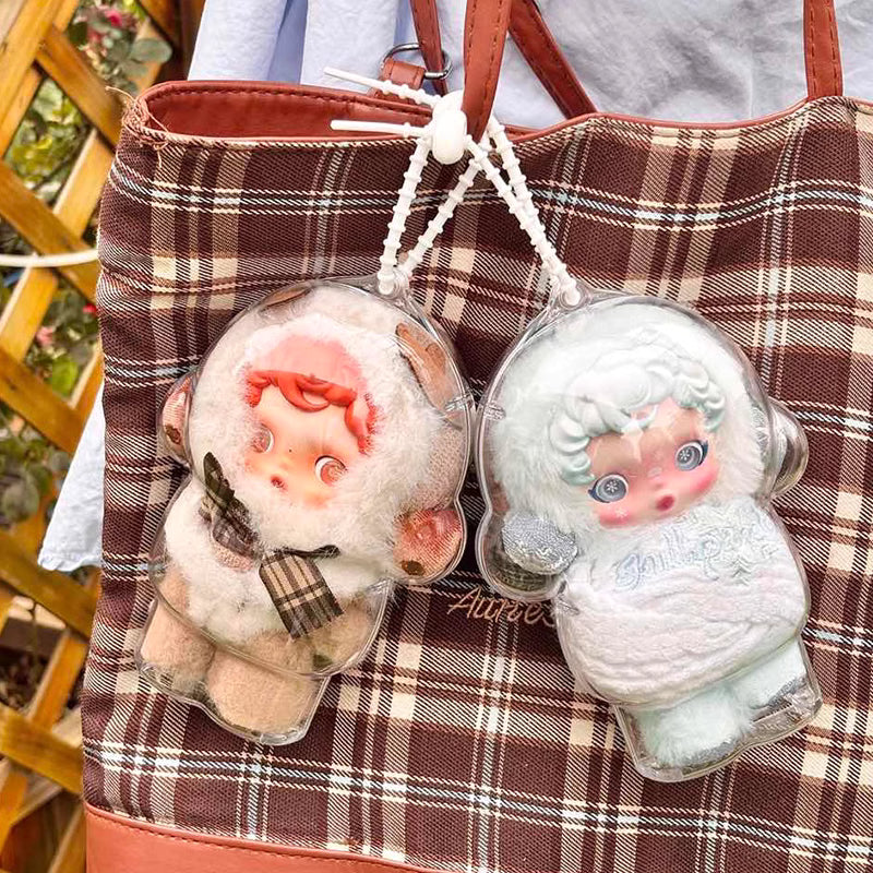 POP MART SKULLPANDA Winter Symphony Series Acrylic Protector