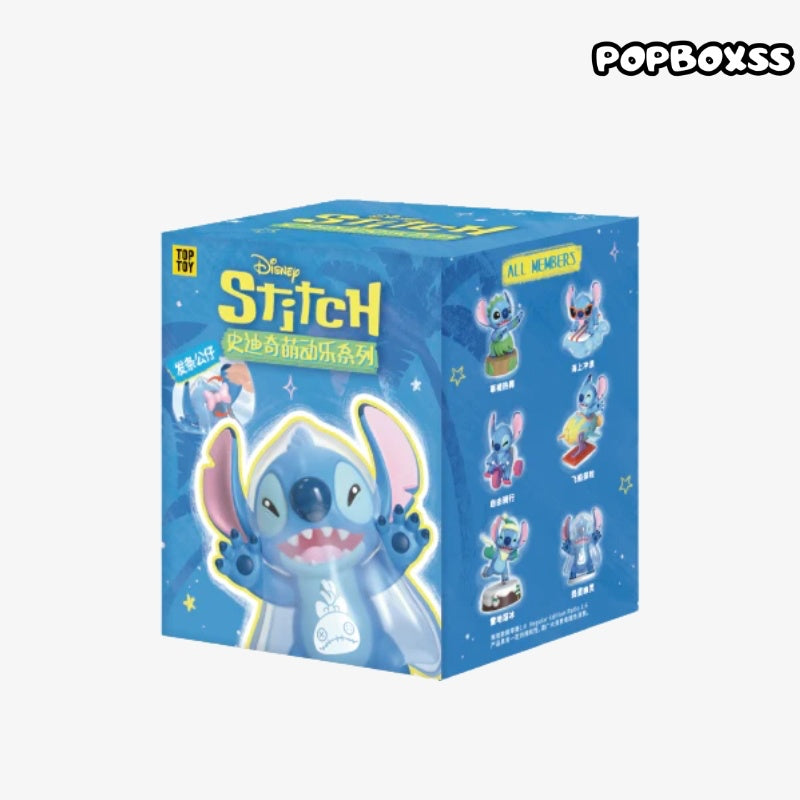 TOP TOY Disney Stitch Cute Action Series Figures Blind Box