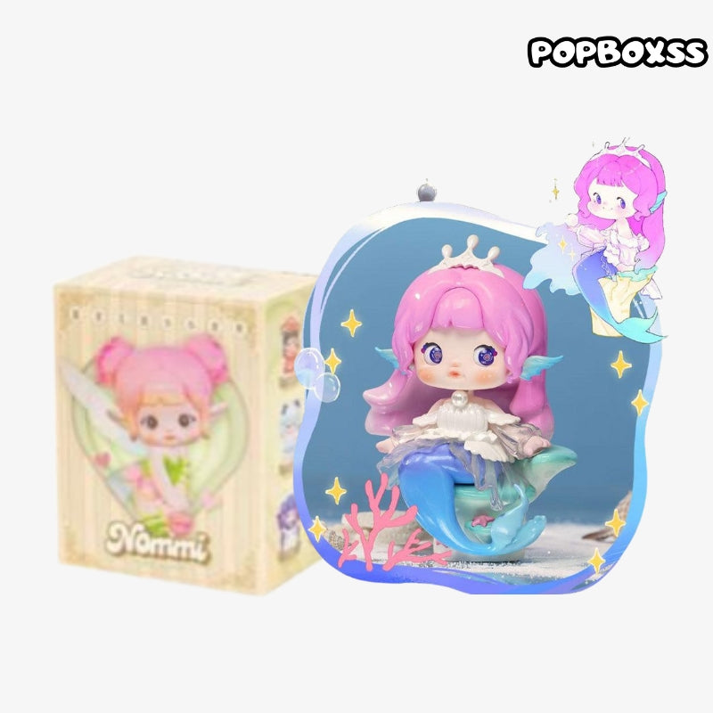 Knockout Small World Series blind toe trendy hand made doll gift decoration pink hair Mermaid DESIGN HANDMADE office doll gift best