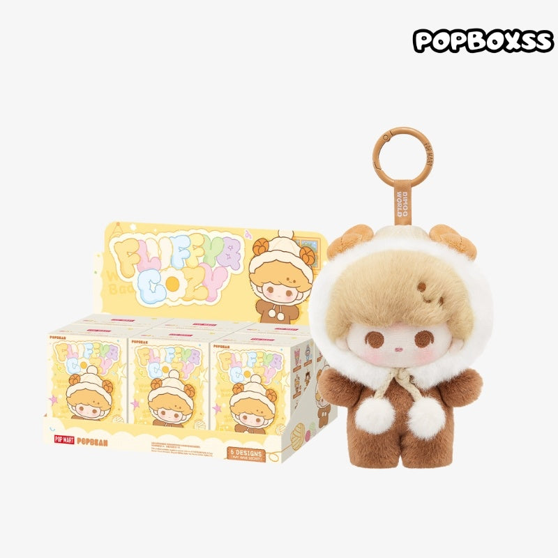 POP BEAN Fluffy & Cozy Series-Plush Pendant Blind Box(PRE-ORDER)