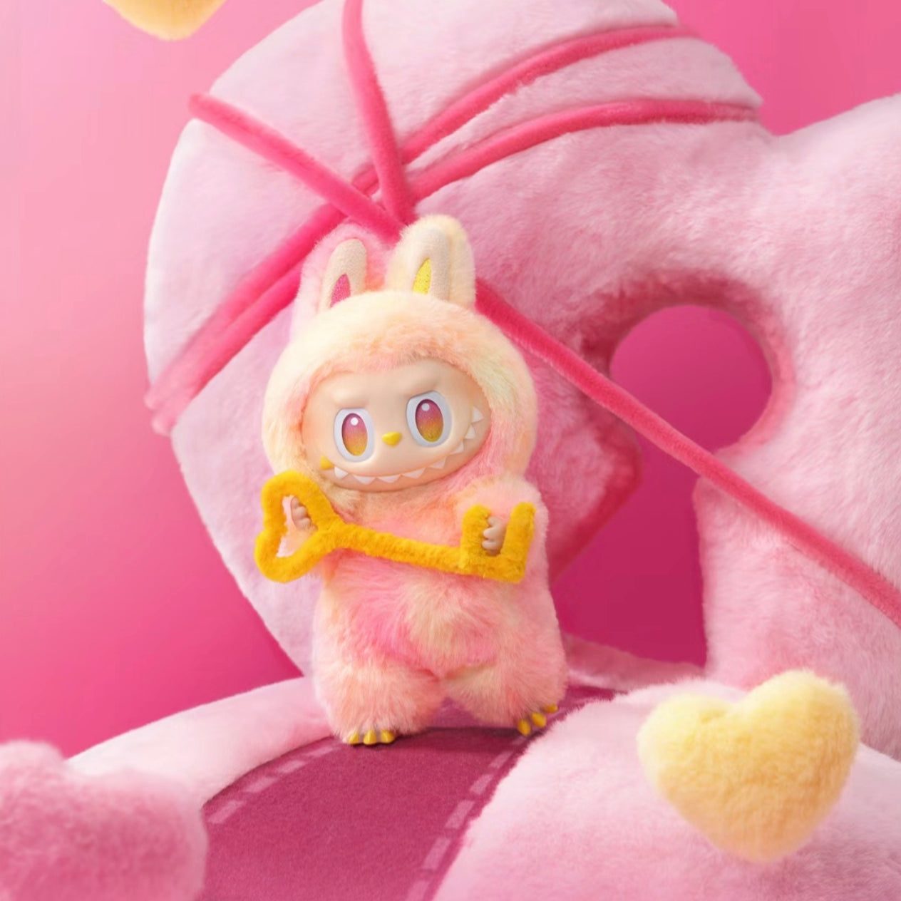 【NEW】THE MONSTERS LABUBU V3 Big Into Energy Series Plush Dolls Pop Mart Blind Box